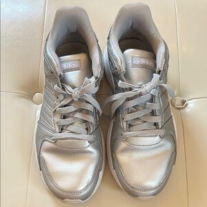 Adidas Silver Sneakers